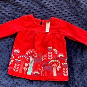 Tea brand  forest theme dress/shirt